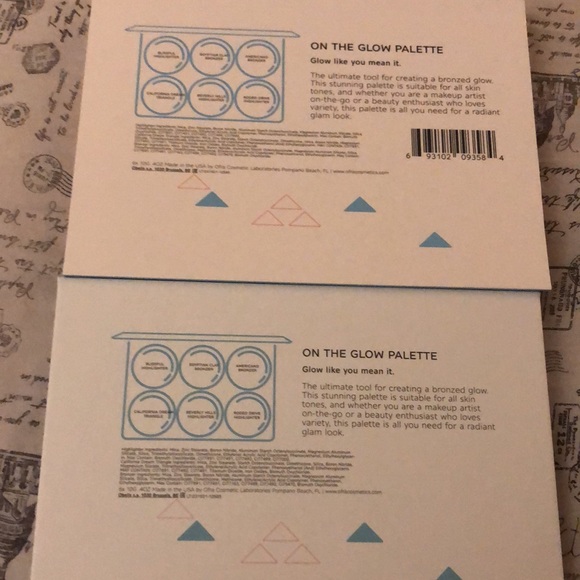OFRA On The Glow 6 Pan Highlighting & Bronzer Palette 60g NIB - Picture 8 of 11